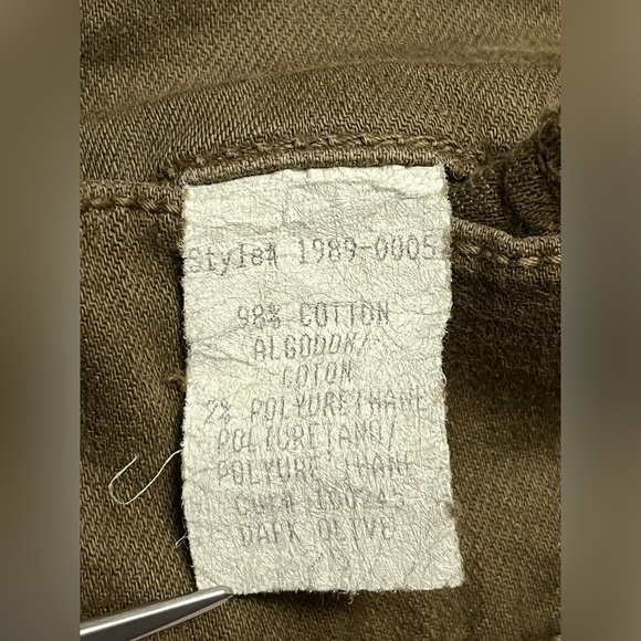 Current/elliott dark olive jeggings size 25 - Picture 8 of 8